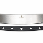 Cortador De Pizza Em Aço Inox 35cm Com Capa Protetora- Fatto