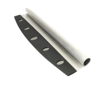 Cortador De Pizza Em Aço Inox 35cm Com Capa Protetora- Fatto