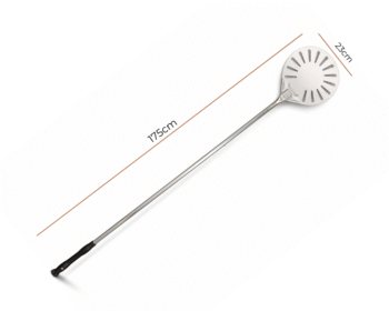 Pá De Fornear Perfurada Aço Inox 23/175 cm - Fatto